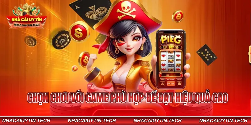 Chọn chơi với game phù hợp để đạt hiệu quả cao